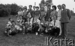 Czerwiec 1985, Zielona Góra, Polska.
Laureaci XXI Festiwalu Piosenki Radzieckiej. 
Fot. Romuald Broniarek, zbiory Ośrodka KARTA