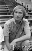 Czerwiec 1985, Zielona Góra, Polska.
Uczestnik XXI Festiwalu Piosenki Radzieckiej. 
Fot. Romuald Broniarek, zbiory Ośrodka KARTA