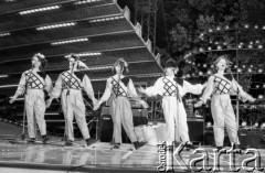 1986, Zielona Góra, Polska.
Występ zespołu na XXII Festiwalu Piosenki Radzieckiej. 
Fot. Romuald Broniarek, zbiory Ośrodka KARTA