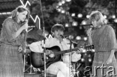 1986, Zielona Góra, Polska.
Występ zespołu na XXII Festiwalu Piosenki Radzieckiej. 
Fot. Romuald Broniarek, zbiory Ośrodka KARTA