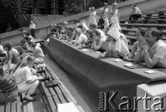 1986, Zielona Góra, Polska.
Jury XXII Festiwalu Piosenki Radzieckiej.
Fot. Romuald Broniarek, zbiory Ośrodka KARTA