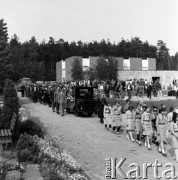 1987, Polska.
Uroczystość z udziałem harcerzy.
Fot. Romuald Broniarek, zbiory Ośrodka KARTA
