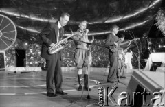 1988, Zielona Góra, Polska.
Występ na XXIII Festiwalu Piosenki Radzieckiej.
Fot. Romuald Broniarek, zbiory Ośrodka KARTA