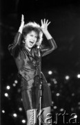 1988, Zielona Góra, Polska.
Występ na XXIV Festiwalu Piosenki Radzieckiej. 
Fot. Romuald Broniarek, zbiory Ośrodka KARTA