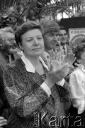 1988, Zielona Góra, Polska.
XIII Festiwal Piosenki Radzieckiej. 
Fot. Romuald Broniarek, zbiory Ośrodka KARTA