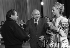 1988, Witebsk, Białoruska Socjalistyczna Republika Radziecka.
I Wszechzwiązkowy Festiwal Polskiej Piosenki.
Fot. Romuald Broniarek, zbiory Ośrodka KARTA