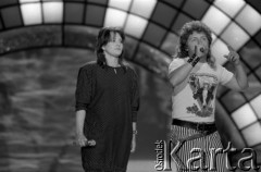 1989, Zielona Góra, Polska.
XXV Festiwal Piosenki Radzieckiej. 
Fot. Romuald Broniarek, zbiory Ośrodka KARTA
