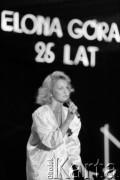 1989, Zielona Góra, Polska.
Występ uczestniczki na XXV Festiwalu Piosenki Radzieckiej.
Fot. Romuald Broniarek, zbiory Ośrodka KARTA