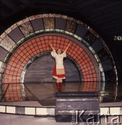 1989, Zielona Góra, Polska.
Występ na XXV Festiwalu Piosenki Radzieckiej. 
Fot. Romuald Broniarek, zbiory Ośrodka KARTA
