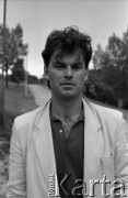 1989, Zielona Góra, Polska.
Uczestnik XXV Festiwalu Piosenki Radzieckiej. 
Fot. Romuald Broniarek, zbiory Ośrodka KARTA
