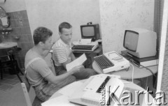 1989, Zielona Góra, Polska.
XXV Festiwal Piosenki Radzieckiej. 
Fot. Romuald Broniarek, zbiory Ośrodka KARTA