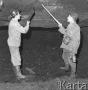 Kwiecień 1958, Wojkowice Komorne, woj. Katowice, Polska.
Kopalnia Węgla Kamiennego 
