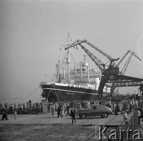 Październik 1958, Gdynia, Polska.
MS 