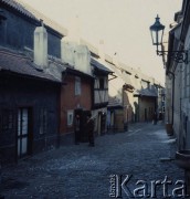 Luty 1976, Praga, Czechosłowacja
Fragment Złotej Uliczki.
Fot. Romuald Broniarek/KARTA
