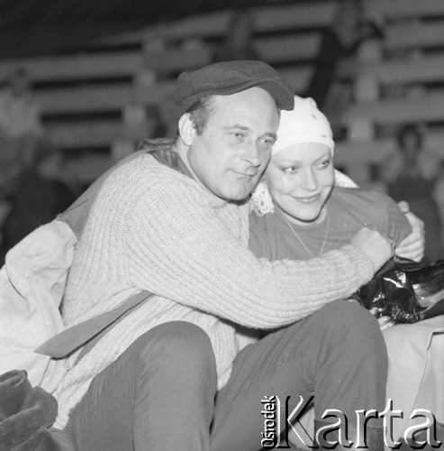 Maj 1977, Warszawa, Polska.
Teatr Polski, sztuka pt. 