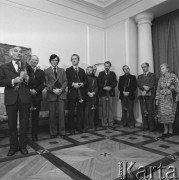 Wrzesień 1977, Warszawa, Polska.
Redakcja tygodnika 