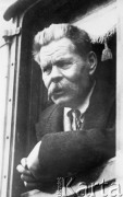 lata 30-te, brak miejsca
Portret Maksyma Gorkiego, rosyjskiego pisarza i dramaturga.
Repro: Romuald Broniarek/KARTA