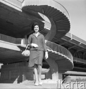 Marzec 1960, Warszawa, Polska.
Sesja fotograficzna na okładkę tygodnika 