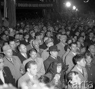 Październik 1960, Warszawa, Polska.
Powitanie 