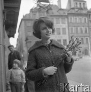 Marzec 1962, Warszawa, Polska.
Sesja fotograficzna na okładkę tygodnika 