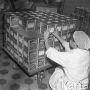 Grudzień 1962, Warszawa, Polska.
Zakłady Przemysłu Cukierniczego im. 