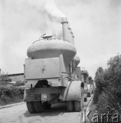 1963, Wierzbica, pow. Radom, Polska.
Cementownia 