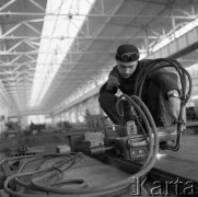 1964, Skierniewice, Polska.
Pracownik Zakładów Budowy Urządzeń Chemicznych 