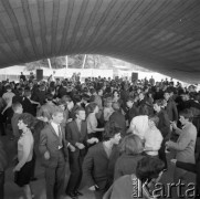 Lipiec 1965, Sopot, Polska.
Klub plenerowy Non Stop - występ zespołu 