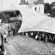 Lipiec 1965, Sopot, Polska.
Klub plenerowy Non Stop - występ zespołu 