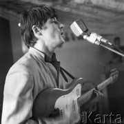 Lipiec 1965, Sopot, Polska.
Klub plenerowy Non Stop - występ zespołu 