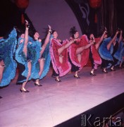 1965, Warszawa, Polska.
Operetka Warszawska, scena z przedstawienia 