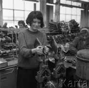 Listopad 1966, Radom, Polska.
Radomskie Zakłady Przemysłu Skórzanego 