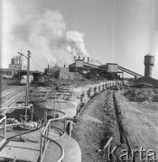 Październik 1967, Wierzbica, pow. Radom, Polska.
Cementownia 