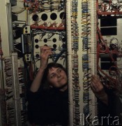 1968, Pątnów k./Konina, woj. Poznań, Polska.
Pracownica Elektrowni 