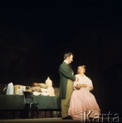 1968, Warszawa, Polska.
Teatr Ludowy, komedia 