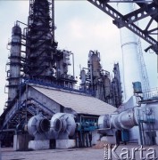 1968, Płock, Polska.
Widok Mazowieckich Zakładów Rafineryjnych i Petrochemicznych.
Fot. Romuald Broniarek/KARTA