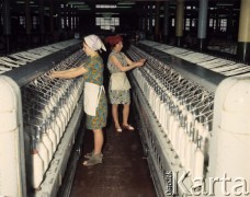 1968, Łódź, Polska.
Widzewskie Zakłady Bawełniane im. 