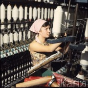 1968, Łódź, Polska.
Widzewskie Zakłady Bawełniane im. 