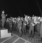 12.10.1968, Warszawa, Polska.
XXV-lecie Ludowego Wojska Polskiego - orkiestra wojskowa.
Fot. Romuald Broniarek/KARTA