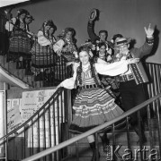 Listopad 1968, Lublin, Polska.
Zespół ludowy Uniwersytetu Marii Curie-Skłodowskiej.
Fot. Romuald Broniarek/KARTA