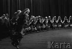 Grudzień 1968, Warszawa, Polska.
Występ ludowego zespołu arabskiego w Sali Kongresowej.
Fot. Romuald Broniarek/KARTA