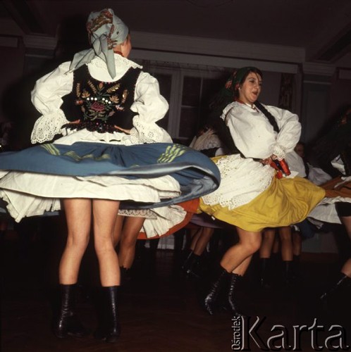 Październik 1969, Mielec, Polska.
Próba Zespołu Pieśni i Tańca 