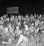 1970, Bieszczady, Polska.
Rajd z okazji 25-lecia Towarzystwa Przyjaźni Polsko-Radzieckiej.
Fot. Romuald Broniarek, zbiory Ośrodka KARTA