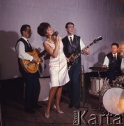 1970, Berlin, NRD.
Piosenkarka Edyta Piecha.
Fot. Romuald Broniarek, zbiory Ośrodka KARTA