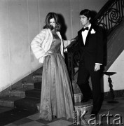 1970, Polska.
Pokaz ubrań Domu Mody Ambasador.
Fot. Romuald Broniarek, zbiory Ośrodka KARTA