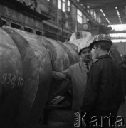 1971, Poznań, Polska.
Zakłady Hipolita Cegielskiego - budowa silników odrzutowych.
Fot. Romuald Broniarek, zbiory Ośrodka KARTA