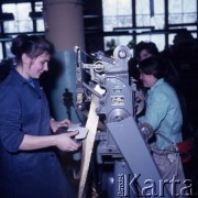 1971, Nowy Targ, Polska.
Nowotarskie Zakłady Przemysłu Skórzanego „PODHALE