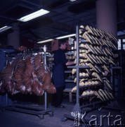 1971, Nowy Targ, Polska.
Nowotarskie Zakłady Przemysłu Skórzanego „PODHALE