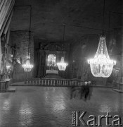 1971, Wieliczka, Polska.
Kopalnia soli - kaplica św. Kingi.
Fot. Romuald Broniarek, zbiory Ośrodka KARTA