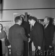 1971, Polska.
Wizyta Aleksieja Szitikowa (trzeci z prawej) - przewodniczącego Centralnego Zarządu Towarzystwa Przyjaźni Polsko-Radzieckiej.
Fot. Romuald Broniarek, zbiory Ośrodka KARTA